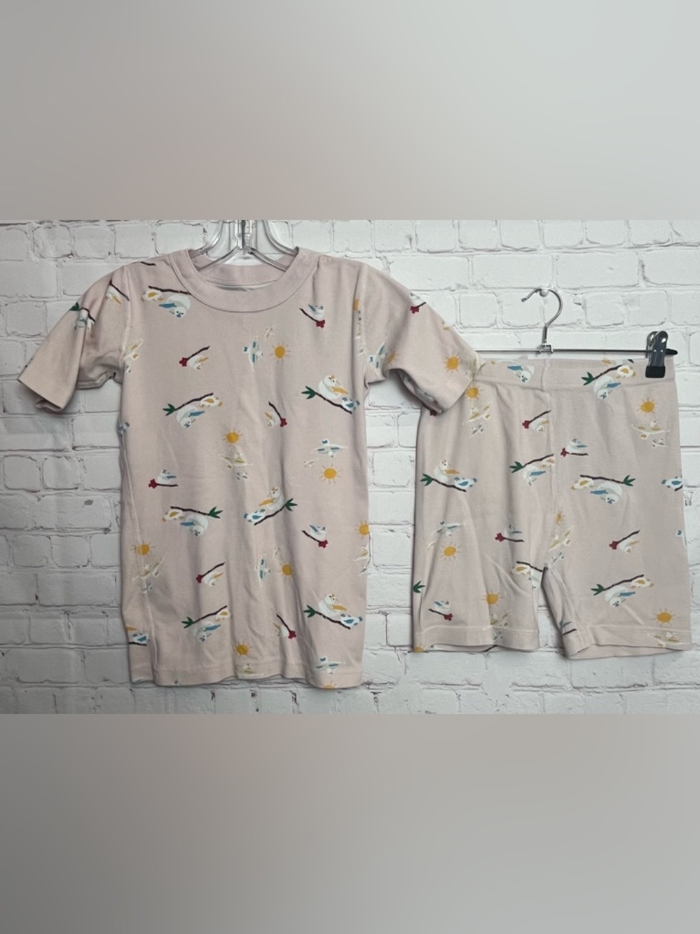 FOUR Sets of Short Sleeve with Shorts Fitted Pajamas - Picture 8 of 9